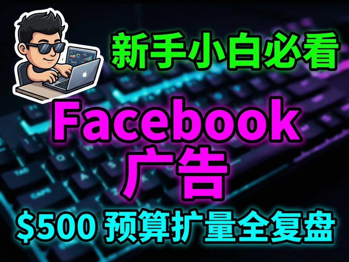 Facebook广告预算分配与尺寸对比图表