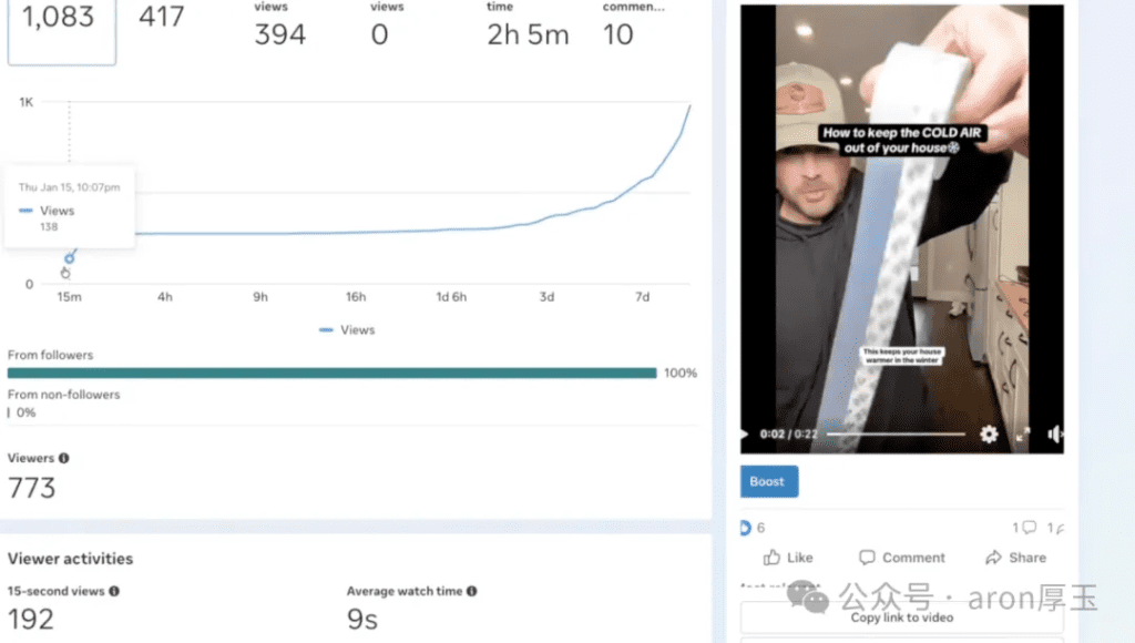 图片[8]-搬运视频年入百万？如何同TIKTOK把视频搬运到Facebook上实现流量套利赚钱？-Aron厚玉 解构出海生意的隐秘角落，看懂普通人看不见的门路