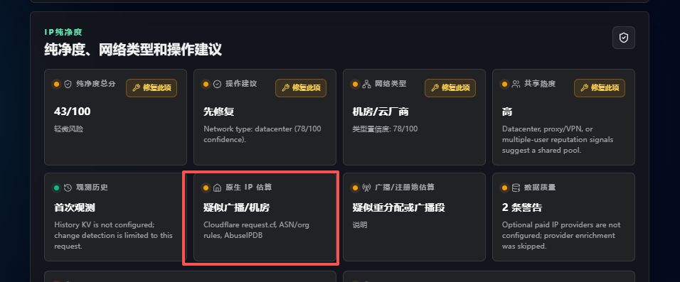 图片[5]-3分钟学会快速判断ip的风险值和纯净度-Aron厚玉 出海增长
