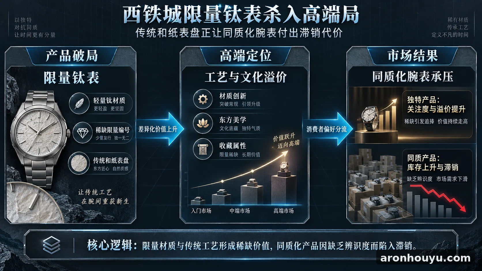 西铁城限量钛表杀入高端局，传统和纸表盘正让同质化腕表付出滞销代价