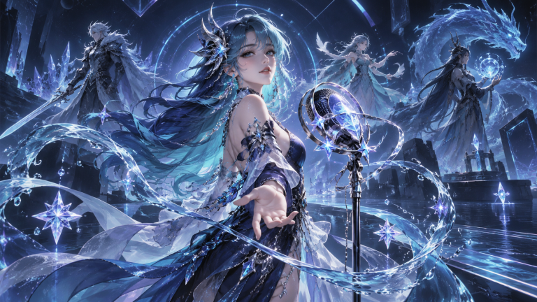 【原神】🧜‍♀️沃很可愛，請給沃錢？沃雅妮莎🎤培養全攻略▸開E就走的星擴散&水冰輔助！6命薇斯納頂配實戰！絲柯克、瑞希、龍王適合嗎？ ▹璐洛洛◃